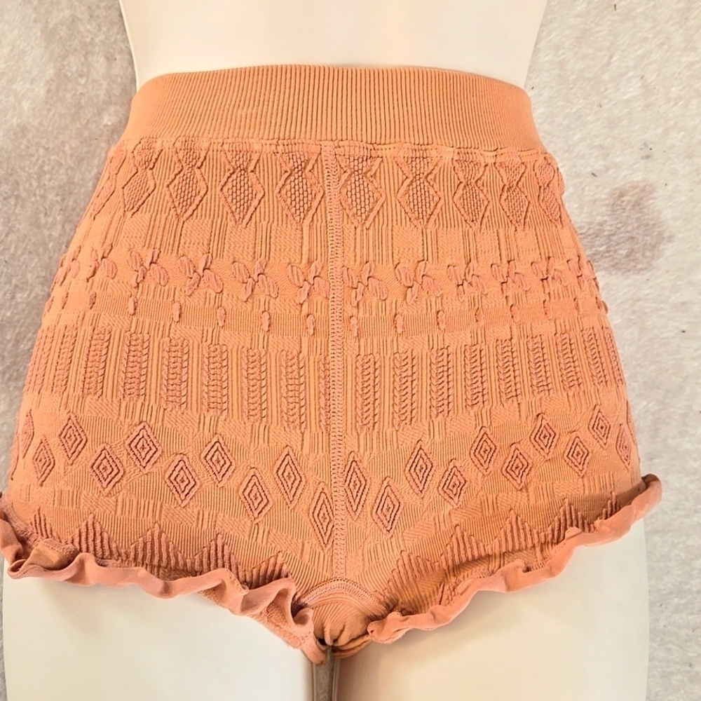Free People movement textured  shorts Intimately 🆕 XS/S